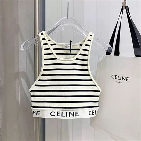 celine paris top|celine cropped top.